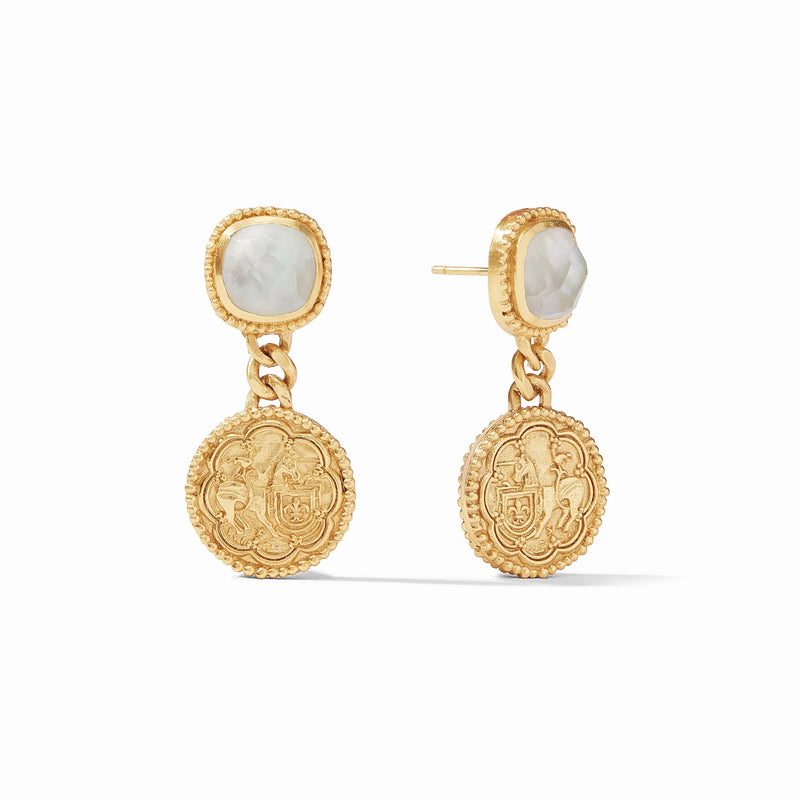 Trieste Coin Statement Earring